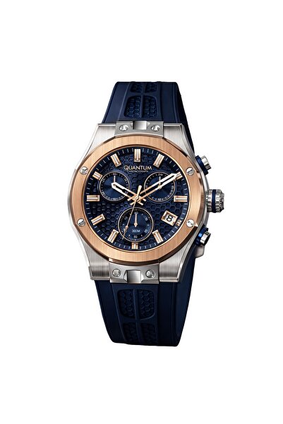 Quantum Men's Analog Blue Dial Watch - HNG1230.599