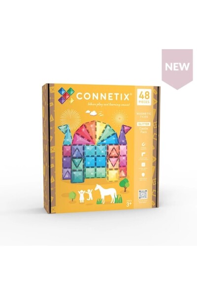 Connetix Rainbow Glitter Building Set