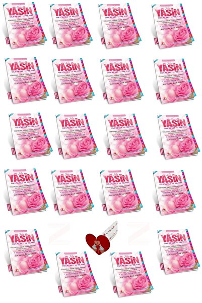 Merve Yayınları Yasin-i Şerif Açıklamalı Ve Mealli Çanta Boy Güllü Pembe Renk...