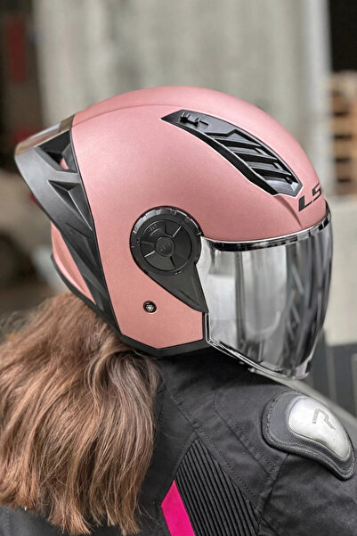 LS2 AIRFLOW 2 ROSE GOLD KASK (GRİ VİZÖR) SPOİLER