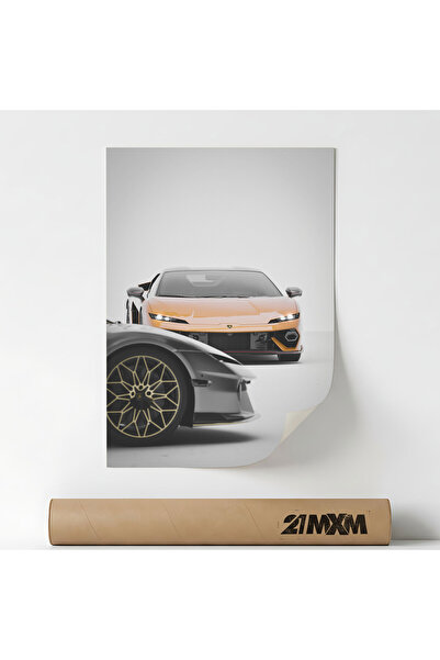 21mxm Poster Auto Premium - 2025 Temerario-15 – Design Minimalist, 30 x 40 cm...