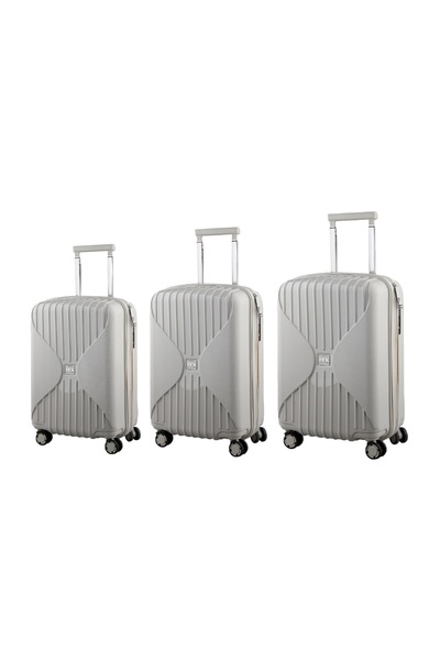 IVS Unisex Kilitli Dayanıklı Valiz Büyük - Orta - Kabin Boy Seyahat Çantası