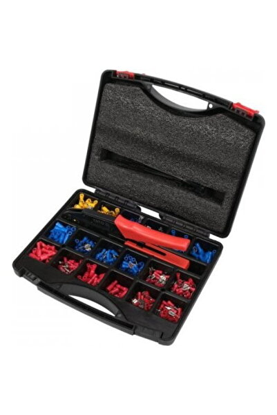 yato SET CONECTORI ELECTRICI ȘI CLEȘTE DE SERTIZAT, 551 PIESE