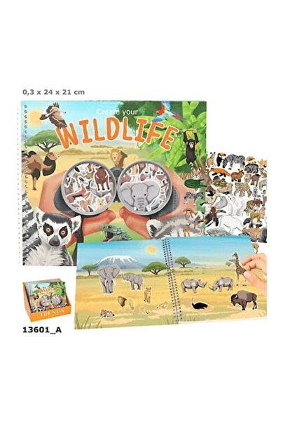 Depesche Creează-ți setul de stickere cu animale sălbatice