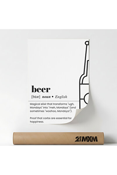 21mxm Poster Decorativ Tematica Bar & Cocktail - 'Bar 391', Material Textil, ...