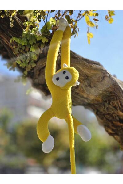 Teknoloji Köşesi Elleri Yapışan Oyun Ve Uyku Arkadaşı Peluş Maymun Oyuncak Sa...