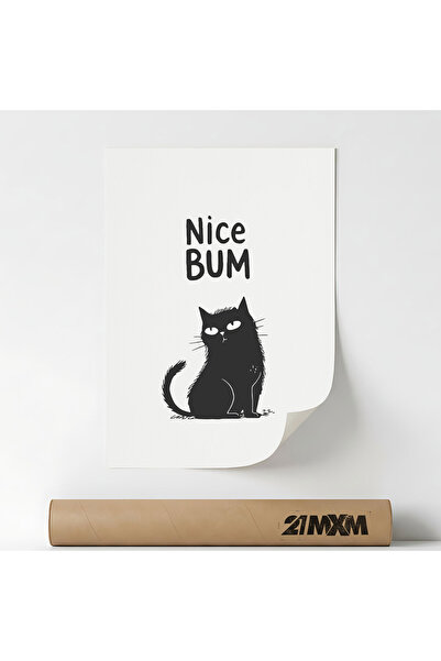 21mxm Poster decorativ, pentru baie, Nice One, A3 (29.7 x 42 cm), Fara Rama