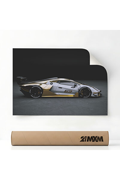 21mxm Poster Auto Premium - SCV12 03 – Design Minimalist, 30 x 40 cm, Fara Rama