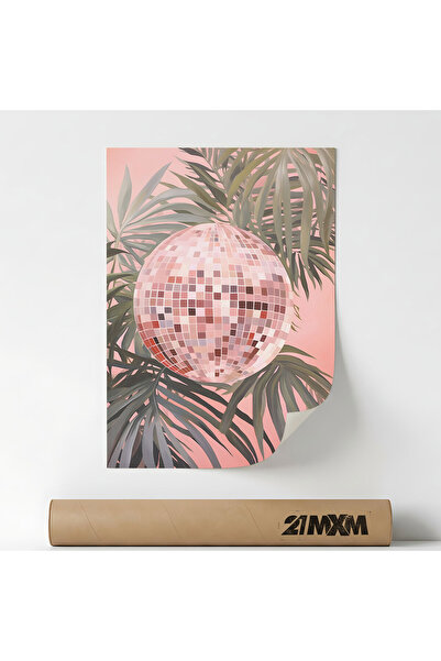 21mxm Poster Decorativ Tematica Bar & Cocktail - 'Bar 341', Material Textil, ...