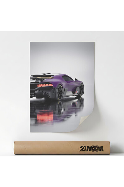 21mxm Αφίσα αυτοκινήτου υψηλής ποιότητας - Divo 06 – Μινιμαλιστικός σχεδιασμό...