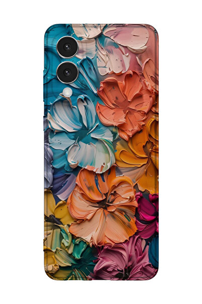 lelia غطاء هاتف شفاف مطبوع متوافق مع سامسونج جالاكسي S25 إيدج |   مجموعة: سلس...