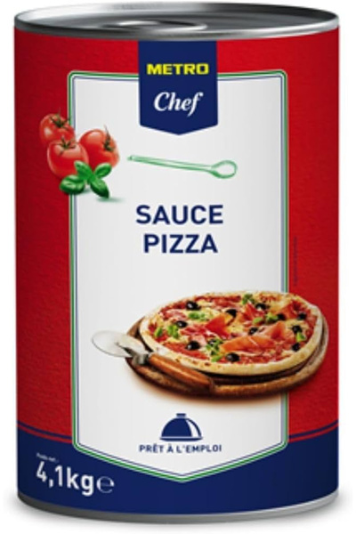 Metro Chef Sos de pizza clasic profesional, 4,1 kg,