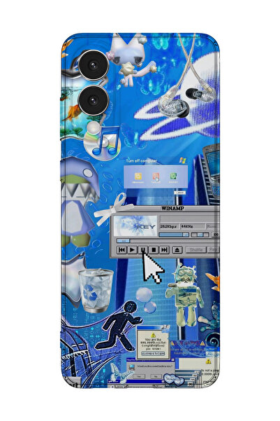 lelia غطاء هاتف شفاف مطبوع متوافق مع سامسونج جالاكسي S25 إيدج |   مجموعة: إير...