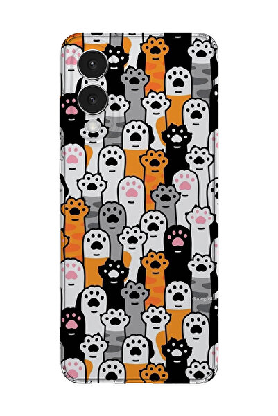 lelia غطاء هاتف شفاف مطبوع متوافق مع سامسونج جالاكسي S25 إيدج |   مجموعة: كاو...