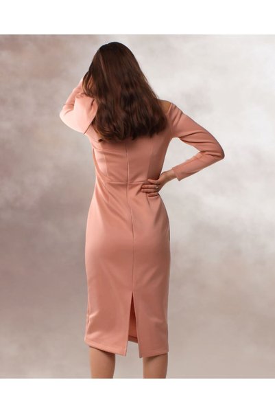 Novak Couture Rochie Von York Powder-Rose
