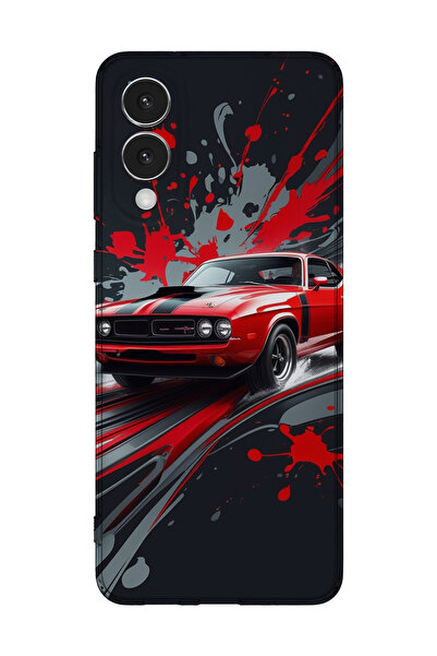 lelia غطاء هاتف شفاف مطبوع متوافق مع سامسونج جالاكسي S25 إيدج |   مجموعة المن...