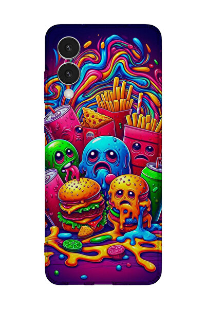 lelia غطاء هاتف شفاف مطبوع متوافق مع سامسونج جالاكسي S25 إيدج |   مجموعة: سنا...