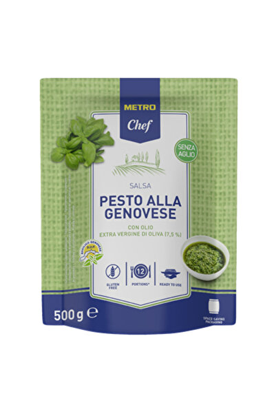 Metro Chef Pesto profesional fără usturoi, 500 g,