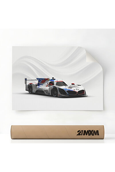 21mxm Poster Auto Premium - 1661 M Hybrid V8 Nr. 25 Față – Design Minimalist,...