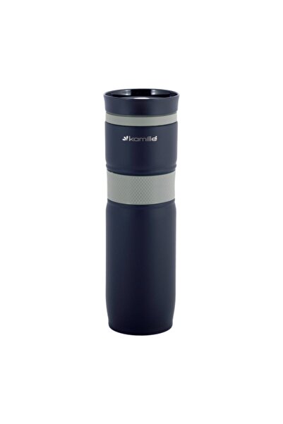 Kamille KM-2068 Thermal Mug, stainless steel, anti-slip, 900 ml, matte