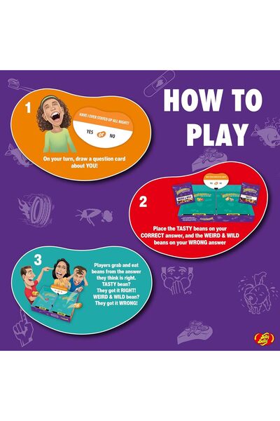 Jelly Bean Jelly Belly BeanBoozled Taste the Truth Interactive Family Party C...
