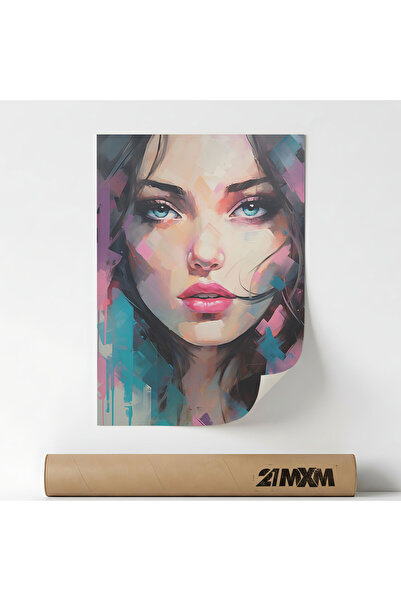 21mxm Poster 'Arta 15' Pe Panza Mata – Design Minimalist, Fara Rama