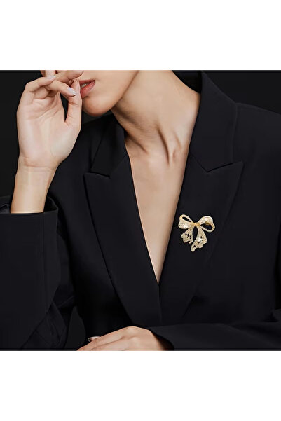 shellwetr Rhinestone Fiyonk Broş 2026 sezon kadın yönetici broş