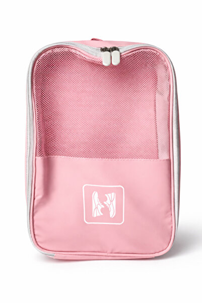 Ecrou Travel Organizer with Shoe Compartment Pink