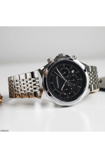 Chaperone Ch002263 Men's Wristwatch with Steel Strap