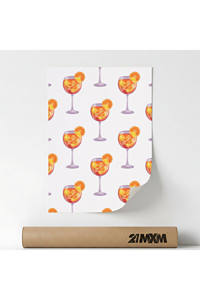 21mxm Poster Decorativ Stil Italian 'Aperitivo 17', Material Textil, A3 (29.7...