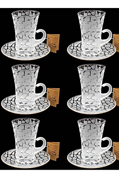 Kudu Arts KuduArts Tea cups 109 Girf Trns 6 pcs