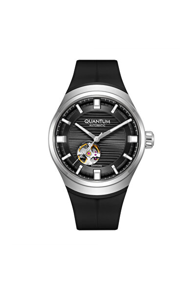 Quantum Men's Analog Black Dial Watch - QMG1203.351