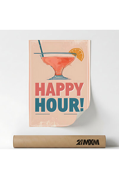 21mxm Poster Decorativ Tematica Bar & Cocktail - 'Bar 359', Material Textil, ...