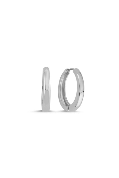 Merano Design Bold Rhodium Küpe