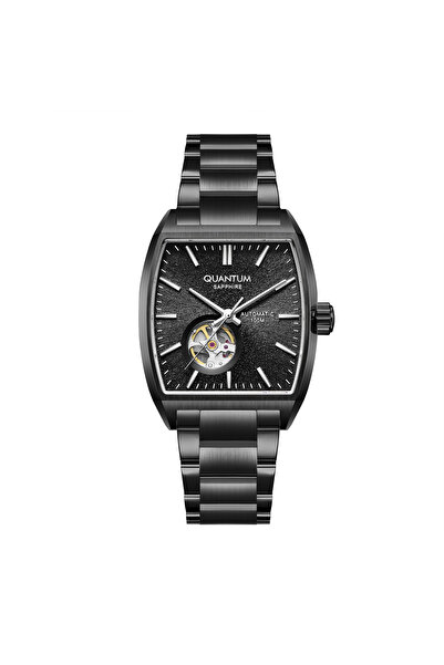 Quantum ساعة رجالية تناظرية بمينا أسود - QMG1226.650
