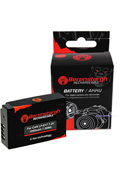 Patona Baterie Berenstargh LP-E17 1050mAh pentru Canon EOS 760D 8000D M3 T6i
