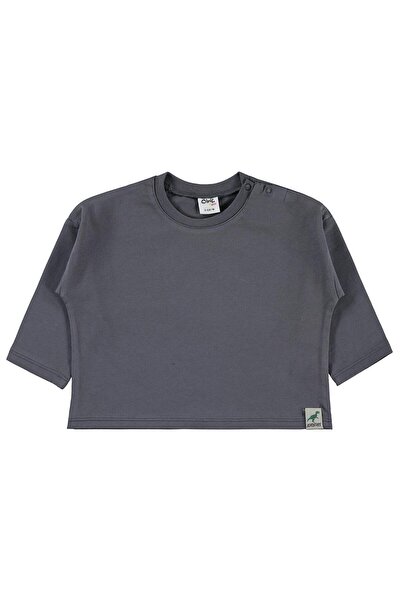 Civil Baby Βασικό Φούτερ 6-18 Μηνών - Γκρι 6-9 Μηνών