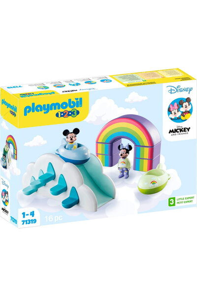 Playmobil 71319 1.2.3 & Disney: Mickey & Minnie's Cloud House