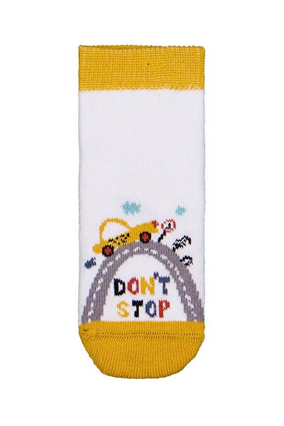 Civil Baby Business Machine Towel 6-18 Months 3-Piece Baby Erk Sock Set - Sta...