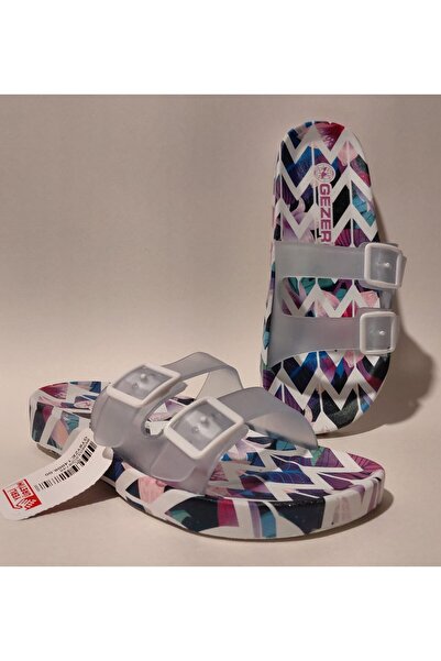 GEZER Anatomical Sole with Adjustable Buckle for Beach, Pool, Balcony, Terrac...