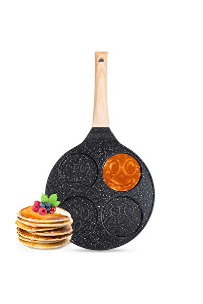 Kamille Ταψί για τηγανίτες, Kamille, με μαρμάρινη επίστρωση, συμβατό με επαγω...