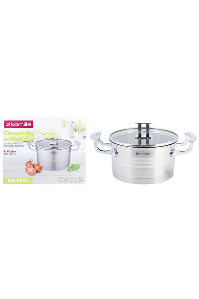 Kamille Stainless steel saucepan 20x11 cm 3.1 l