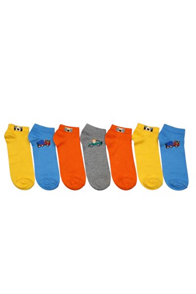 JUST SOCKS Pachet de 7 șosete din bumbac pentru copii