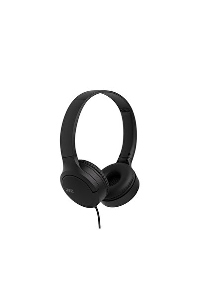 JVC HA-S33UC-B-U Headphones, Wired, On-Ear, Microphone, USB-C, black