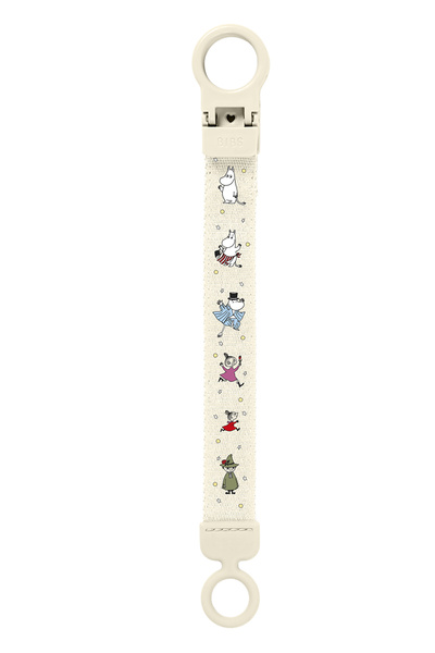 Bibs Loop Emzik Askısı X Moomins Ivory