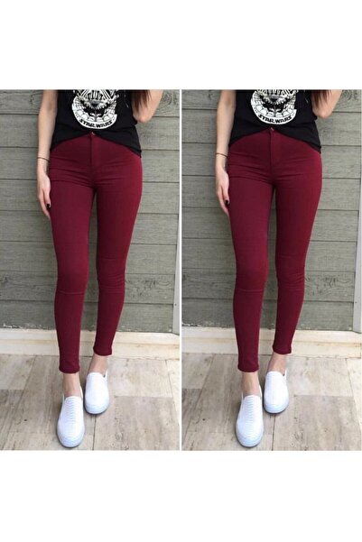 Kanonik Education    Gabardine Fabric High Waist Trousers 90cm Waist 38cm