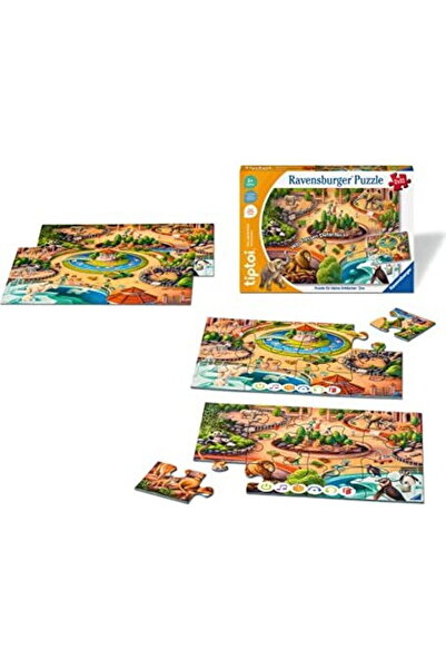 RAVENSBURGER Tiptoi puzzle for little explorers: Zoo