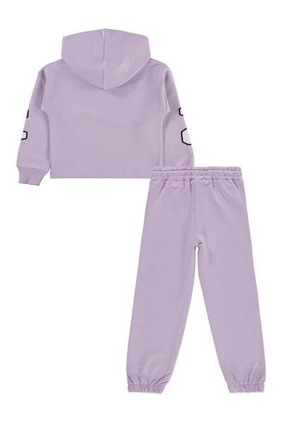 Civil Girls Σετ αθλητικής φόρμας με κουκούλα με κέντημα California για 6-9 ετ...