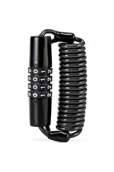 ROCKBROS T609 bicycle lock with 1.5 m combination - black