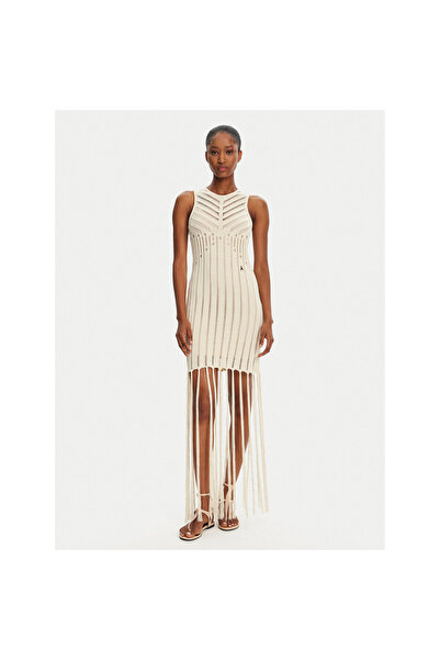 Patrizia Pepe Rochie de damă tricotată bej 2A2916/K260-B823